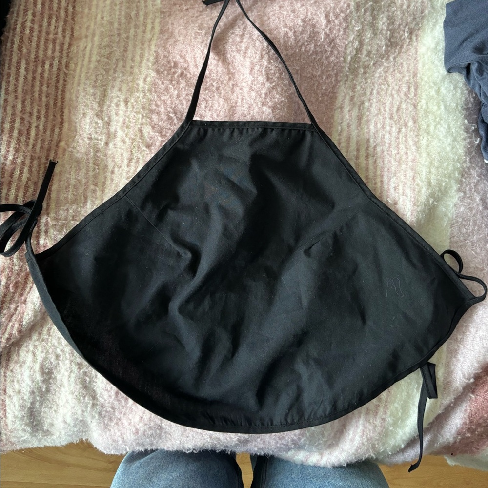 Tie backless top